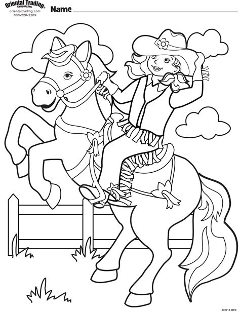 cowgirl coloring pages|Cowgirl Coloring Pages